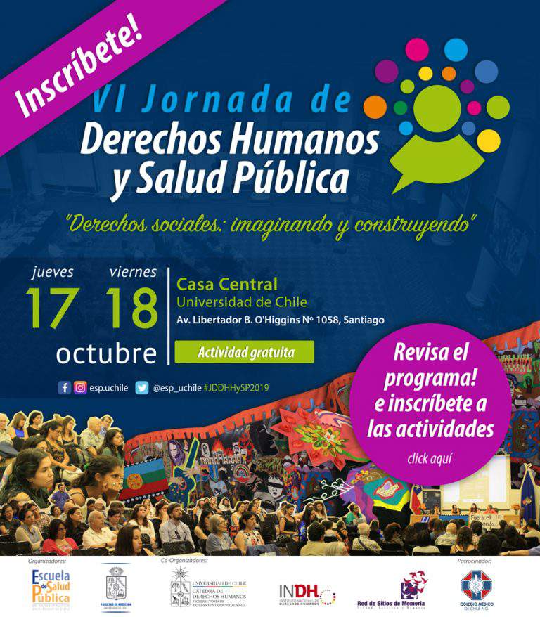 VI Jornada de Derechos Humanos  y Salud Pública