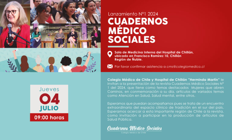 Cuadernos Médico Sociales presenta se nuevo número: «Mujeres que abren caminos»